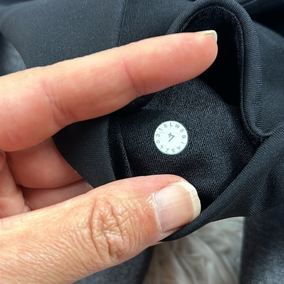Lululemon Get Going Train Tight *28" Heathered Black / Black / Smoky Blush - Picture 5 of 6